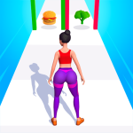 Twerk Race 3D - trò chơi chạy Mod